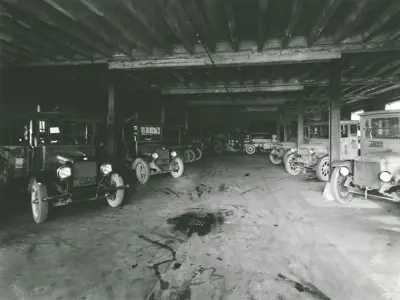Historical garage